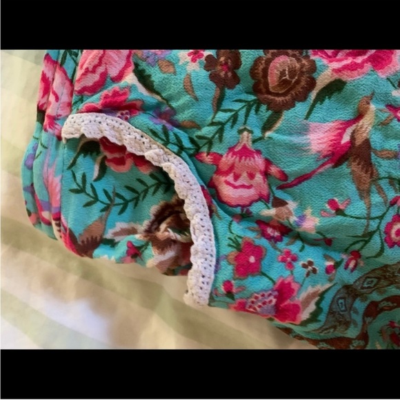 Spell babushka turquoise shorts size small - Picture 9 of 11